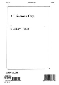 Christmas Day SATB choral sheet music cover Thumbnail